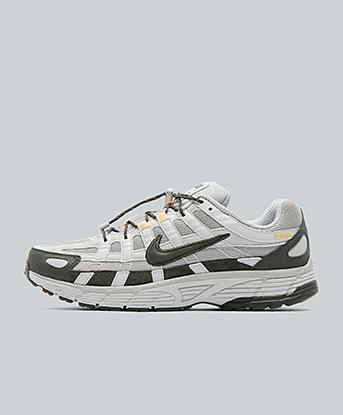 Nike P-6000 Utility Trainer in Grey Fog / Black / Orange