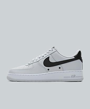 Nike Air Force 1 '07 LV8 Tech Trainer in Eyser Grey / Black / White