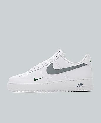 White / Silver / Fir Green