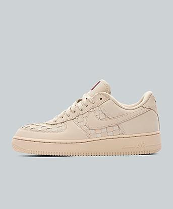 Nike Air Force 1 Low Weave Premium in Sanddrift / Sanddrift