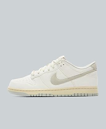 Nike Dunk Low Trainer in Sail / Light Bone / Coconut Milk