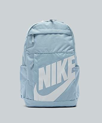 Nike Elemental HBR Backpack  in Light Armoury Blue / White