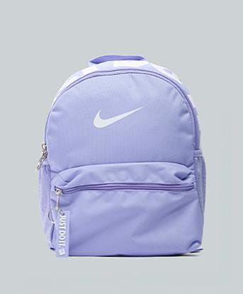 Nike Junior JDI Backpack in Light Thistle / White
