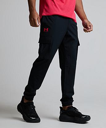 Under Armour Vibe Woven Cargo Pant in Black
