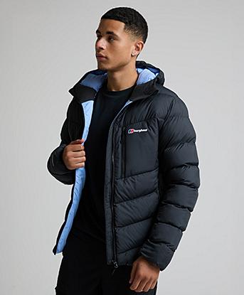 Berghaus Keyside Jacket in Jet Black / Dayflower