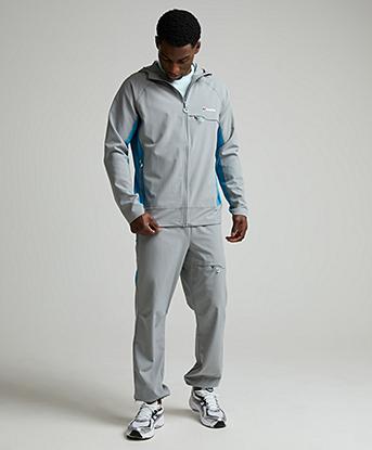 Berghaus Wavertree Pant in Garbo Grey / Genetic Blue