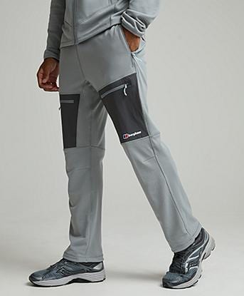 Berghaus Pavey Plus Pant in Garbo Grey / Archive Black