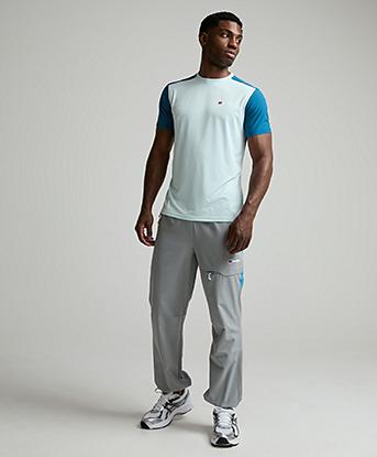 Berghaus AltTech T-Shirt in Polar / Blue Abyss