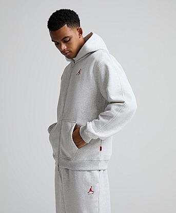 Neutral Grey Heather / (University Red)