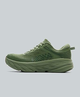 Hoka Bondi 7 Trainer in Nettle Green
