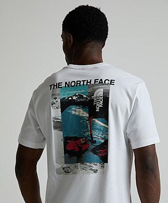 The North Face Apex 75 Collage T-Shirt in TNF White