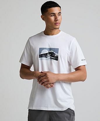 Columbia Seasonal Graphic T-Shirt in White