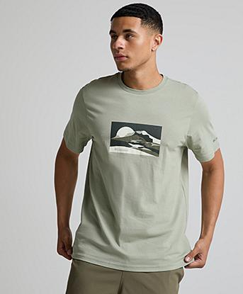Columbia Seasonal Graphic T-Shirt in Safari