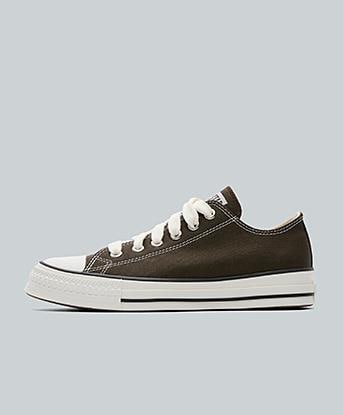 Converse Chuck Taylor Throwback Ox Trainer in Brown / White / Black