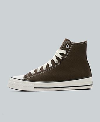 Converse Chuck Taylor Throwback Hi Trainer in Brown / White / Black