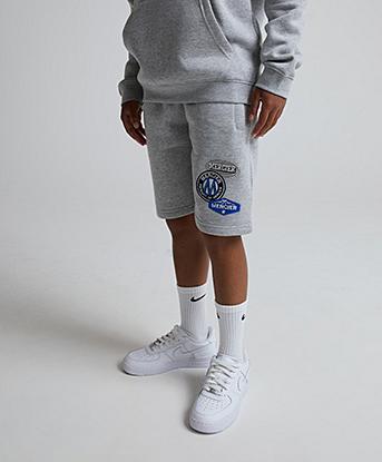 Mercier Junior OG Badge Short in Grey / Multi