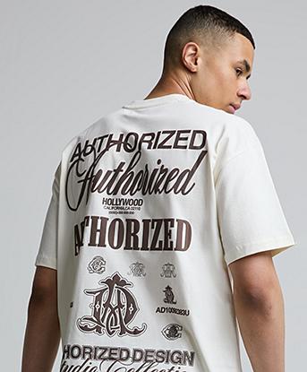 Authorized Manifold 2.0 T-Shirt in Cloud White