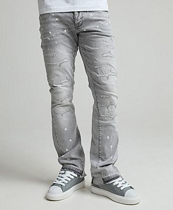 Lorenzo Oasis 2.0 Denim Jean in Light Grey