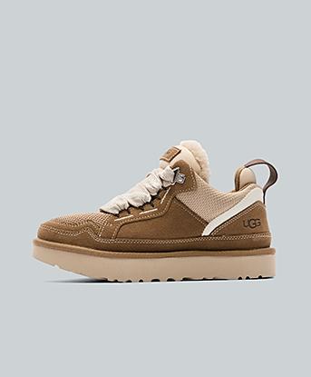 UGG Womens Lowmel Trainer in Light Bronze