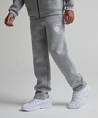 Mercier Junior Scuba Open Hem Jogger in Grey