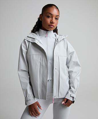 Monterrain Womens Maya Light Jacket in Misted Pearl