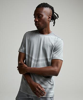Monterrain Vapor T-Shirt in Midnight Echo / Salted Fog
