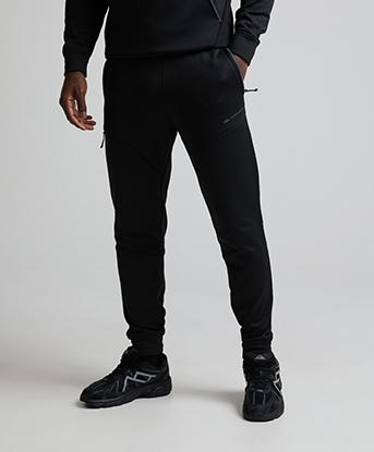 Monterrain Speed 4.0 Poly Fleece Jogger in Black
