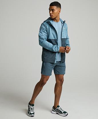 Monterrain Divide Windrunner in Fort Blue / Twilight Graphite / Pastel Ochre