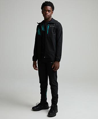 Black / Soft Tide / Mint Sky
