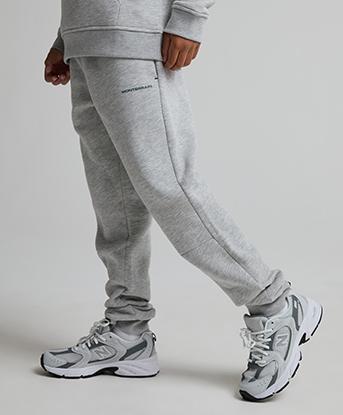 Monterrain Junior Vast Fleece Jogger in Grey Marl