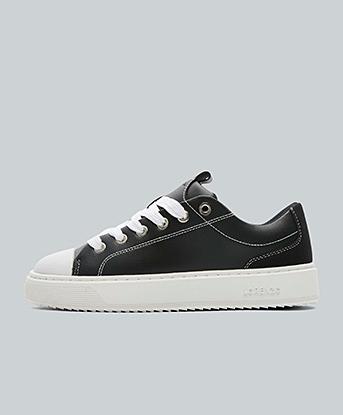 Lorenzo Roma Trainer in Black / White