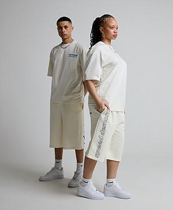 Epic Kid Speed Demon Baggy Fit Short in Cloud White