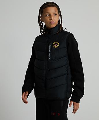 Zavetti Canada Junior Fallonino 2.0 Hybrid Gilet in Black