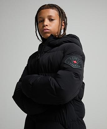 Zavetti Canada Junior Dalzino Puffer Jacket in Black
