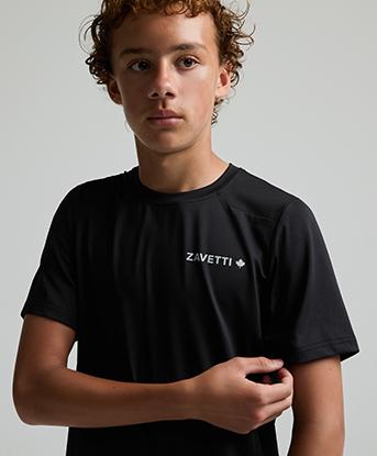 Zavetti Canada Junior Fallonino T-Shirt in Black