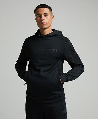 Zavetti Canada Jamero Overhead Hoodie in Black