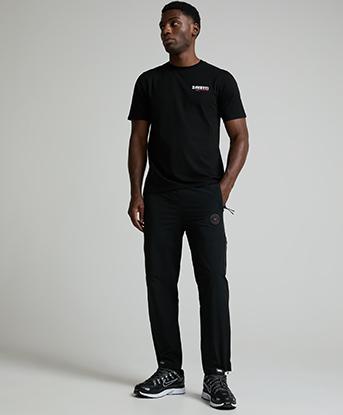 Zavetti Canada Atlin 2.0 Woven Pant in Black