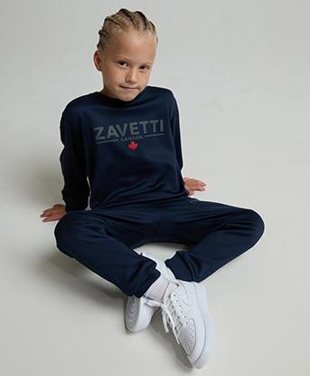 Zavetti Canada Nursery Tavini Overhead Hooded Suit in Midship Midnight