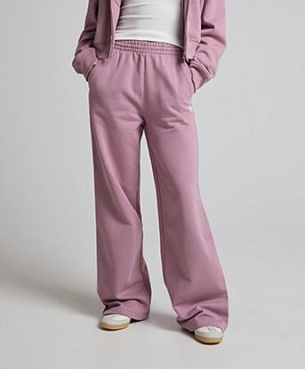 adidas Originals Womens Essentials Fleece Pant in Magic Mauve