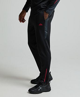 Alpyrex Altor Poly Pant in Black / Charcoal / Engine Blaze