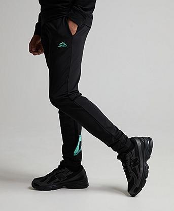 Alpyrex Junior Caribiner Poly Pant in Black / Gemstone / Halo