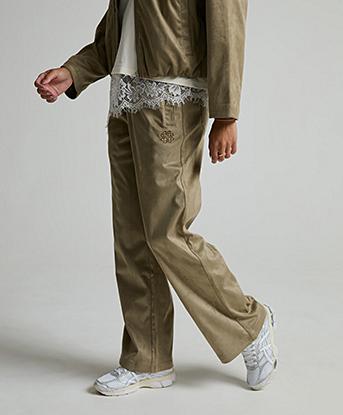 Forena Womens Nova Suede Pant in Mystic Kelp