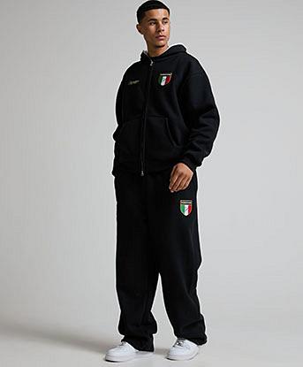 Faded Store Milano Jogger in Black