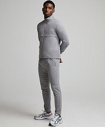 Closure London Endurance Funnel Neck Tracksuit in Grey