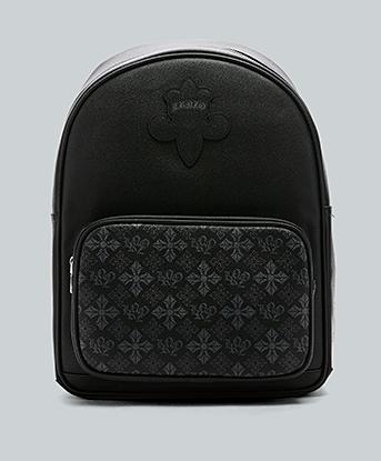 Lorenzo Icon Nostalgia Backpack in Black