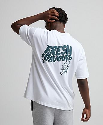 Fresh Couture Junior Fresh Flavours T-Shirt in White