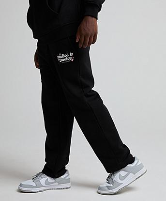 Fresh Couture Junior 8 Ball Jogger in Black