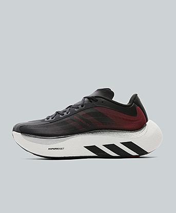adidas Hyperboost Euphoria LT Trainer in Black / Solar Red / White