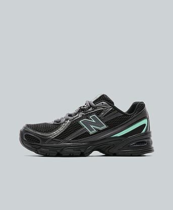 Black / Bright Mint