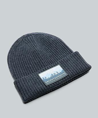 Monterrain Ionic 2.0 Patch Logo Beanie in Academy Blue